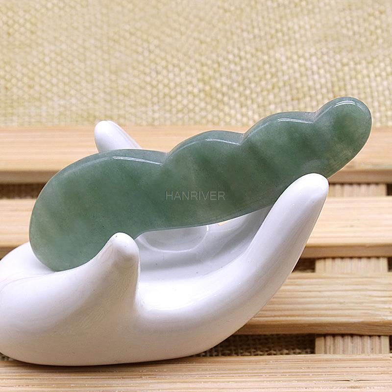 Natural Rose Quartz Jade Guash - Gua Sha Tool Rose Quartz ulasan dan harga
