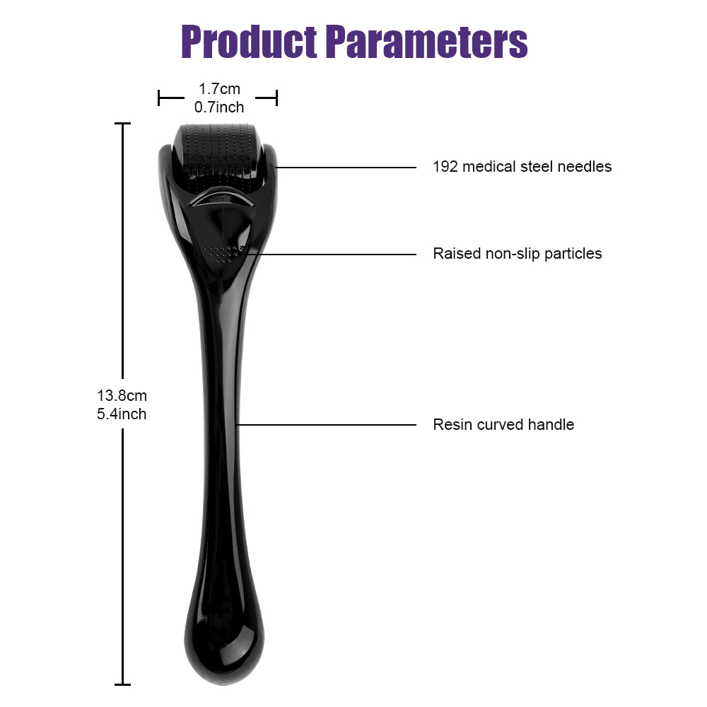 Natural Men Beard Growth Derma - Derma Roller 0.25 ulasan dan harga
