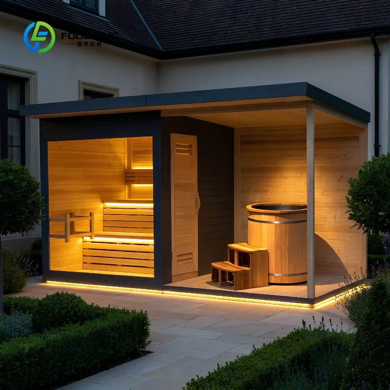 Customized Outdoor Sauna House - Spa Wellness Resorts ulasan dan harga