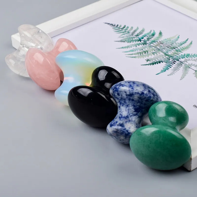 Natural Rose Quartz Gua Sha Sc - Gua Sha Tool Rose Quartz ulasan dan harga